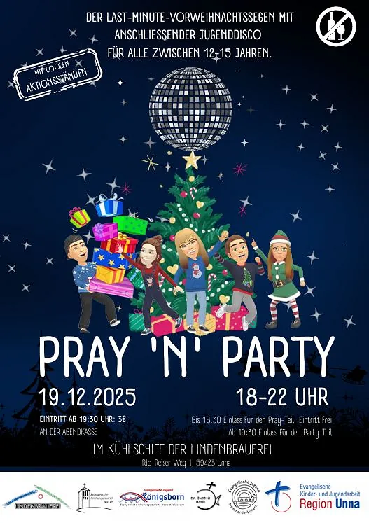 Pray 'n' Party Plakat