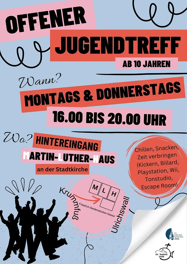 Offener Jugendtreff-Flyer