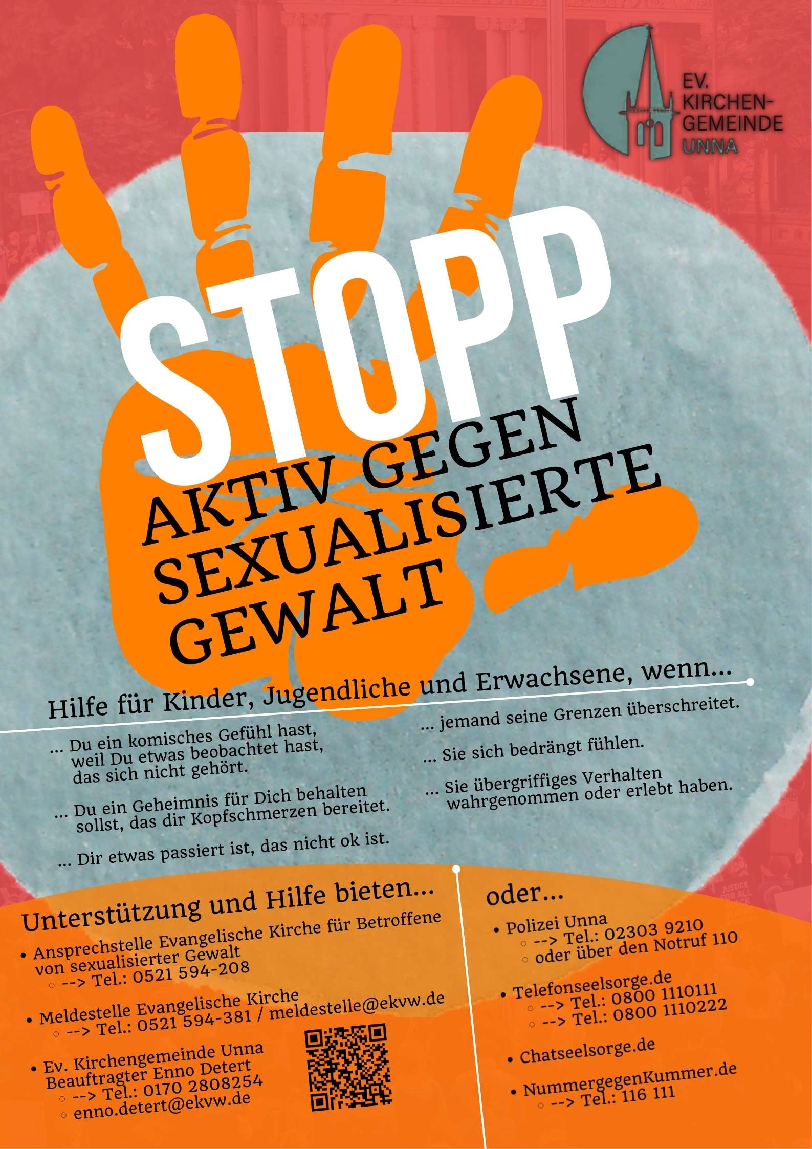 Plakat - Aktiv gegen sexualisierte Gewalt