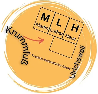 Lageplan Martin-Luther-Haus